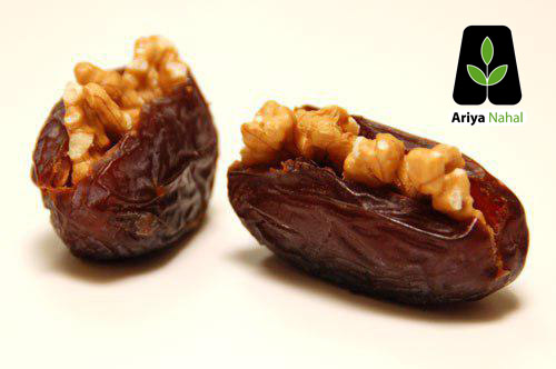 مصرف گردو با خرما